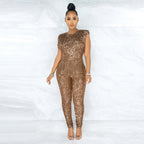 Night Sequin Jumpsuit