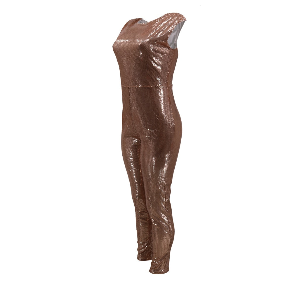 Night Sequin Jumpsuit