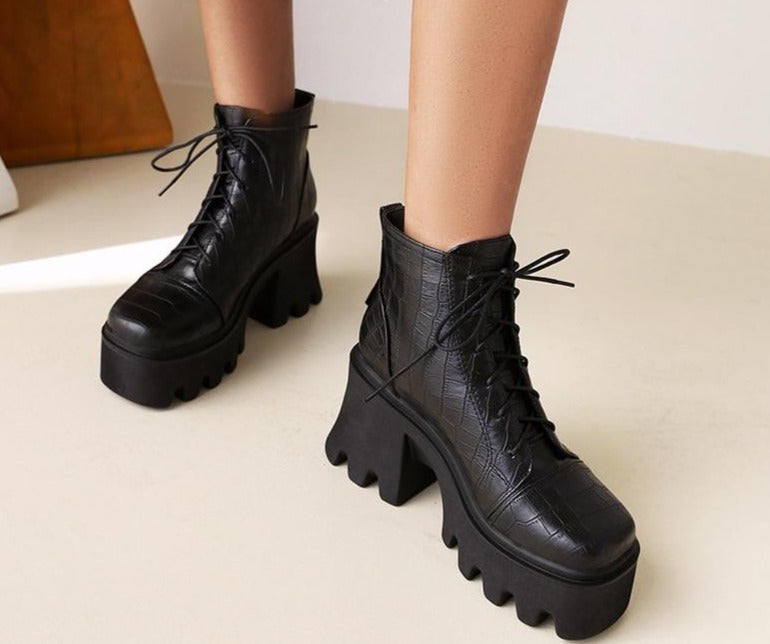 Leather Vanessa Boots