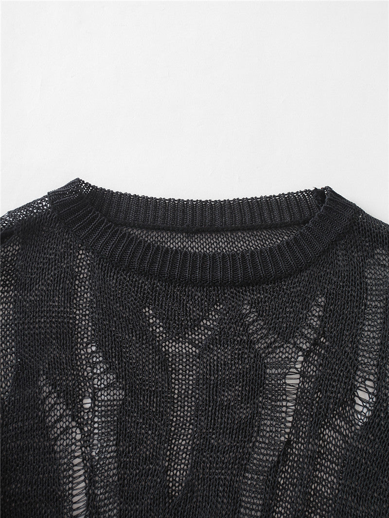 Knitted Holes Sweater