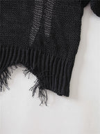 Knitted Holes Sweater