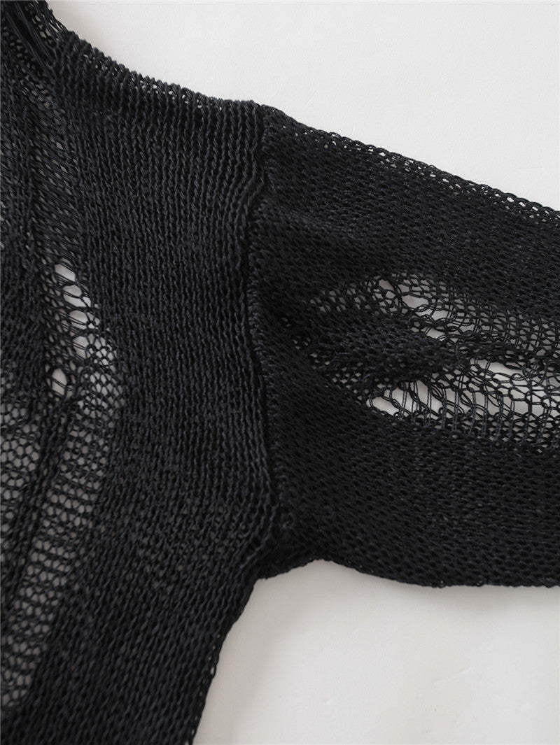 Knitted Holes Sweater