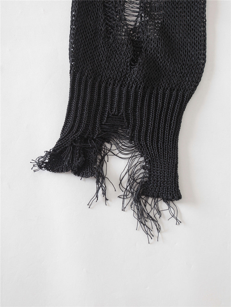 Knitted Holes Sweater