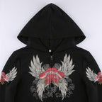Kawaii Rhinestone Hoodie