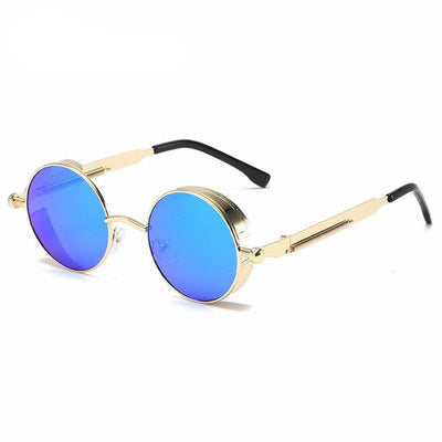 Gusaino Metal Steampunk Sunglasses