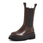 Genuine Leather Velvet Shoes