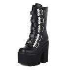 Bat Platform Boots