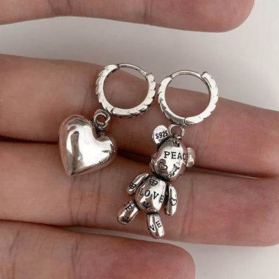 Bear & Love Earrings