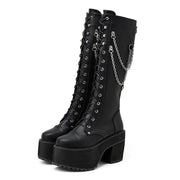 Combat Long Boots