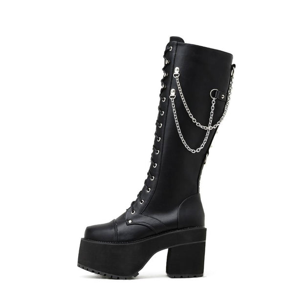 Combat Long Boots