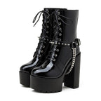 Chain High Heels