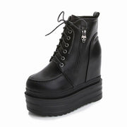 Skull Ankle Boots