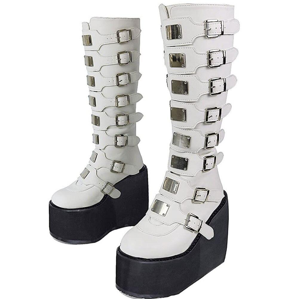Metal Long Boots