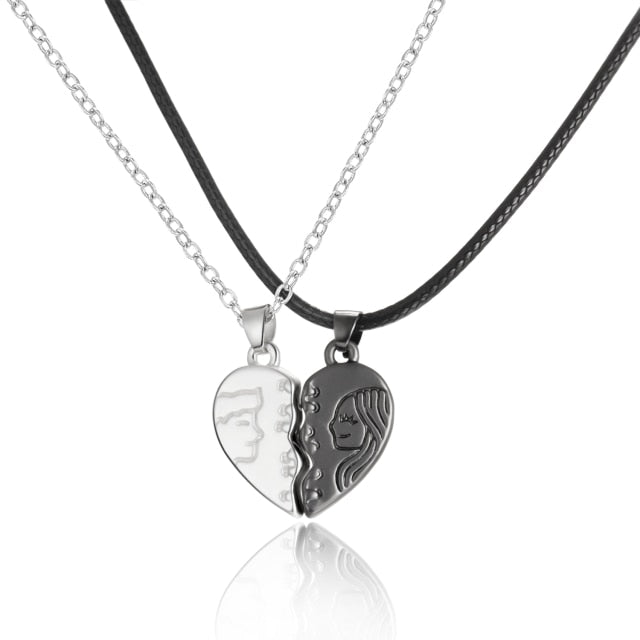 Magnetic Couple Necklace