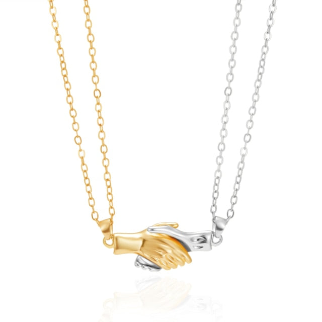 Magnetic Couple Necklace
