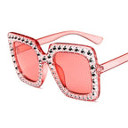 Crystal Oversized Sunglasses