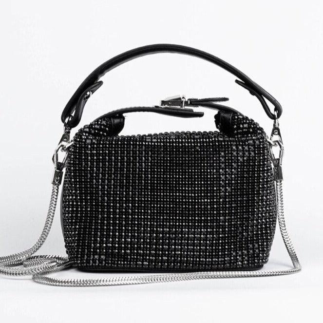 Luveni Bling Rhinestone Handbag