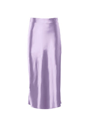 Luna Satin Silk Skirt