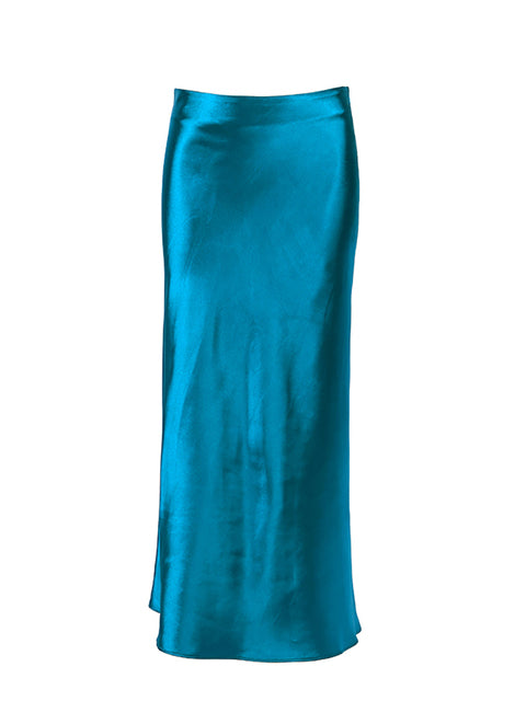 Luna Satin Silk Skirt
